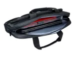 PORT DESIGNS   Courchevel   Fits up to size 15.6 ”   Messenger – Briefcase   Black   Shoulder strap