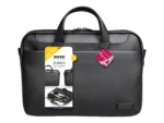PORT DESIGNS   Zurich   Fits up to size 15.6 ”   Messenger – Briefcase   Black   Shoulder strap