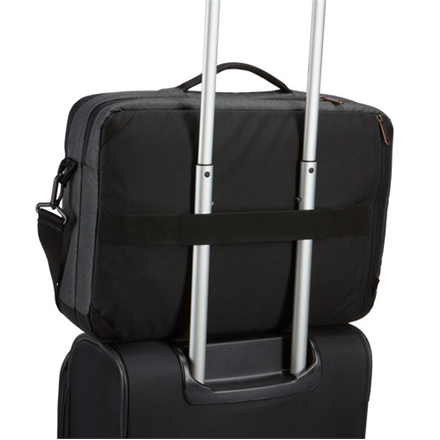 Case Logic   Era Hybrid Briefcase   Fits up to size 15.6 ”   Messenger – Briefcase/Backpack   Obsidian   Shoulder strap