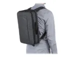 Case Logic   Era Hybrid Briefcase   Fits up to size 15.6 ”   Messenger – Briefcase/Backpack   Obsidian   Shoulder strap