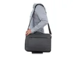 Case Logic   Era Hybrid Briefcase   Fits up to size 15.6 ”   Messenger – Briefcase/Backpack   Obsidian   Shoulder strap