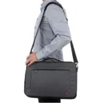 Case Logic   Era Hybrid Briefcase   Fits up to size 15.6 ”   Messenger – Briefcase/Backpack   Obsidian   Shoulder strap