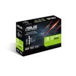 Asus   NVIDIA   2 GB   GeForce GT 1030   GDDR5   HDMI ports quantity 1   PCI Express 3.0   Memory clock speed 6008 MHz   Processor frequency 1266 MHz