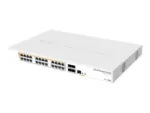 CRS328-24P-4S+RM Gigabit Ethernet POE/POE+ router/switch   12 month(s)   PoE/Poe+ ports quantity 24