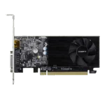 Gigabyte   GV-N1030D4-2GL 1.0   NVIDIA   2 GB   GeForce GT 1030   DDR4   DVI-D ports quantity 1   HDMI ports quantity 1   PCI Express 3.0   Memory clock speed 2100 MHz   Processor frequency 1417 MHz