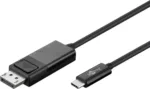 Goobay   USB-C- DisplayPort adapter cable (4k 60 Hz)   79295   USB-C male   DisplayPort male   USB-C to DP   1.2 m