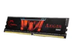 G.Skill Aegis 16 GB DDR4 RAM, šoninis vaizdas su etiketėmis