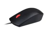 Lenovo Essential USB Wired Mouse, 1600 DPI, 1.8 m, 3 Buttons, Black   Lenovo   Essential USB Mouse   wired   Optical sensor   Black