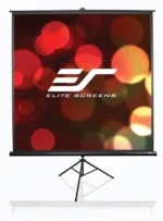 Elite Screens   Tripod/Portable Pull Up Projector Screen   T92UWH   Diagonal 92 ”   16:9   Viewable screen width (W) 203.2 cm   Black