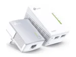 TP-LINK   Powerline Adapters Kit   TL-WPA4220 KIT   10/100 Mbit/s   Ethernet LAN (RJ-45) ports 2   802.11n   2.4GHz   Wi-Fi data rate (max) 300 Mbit/s