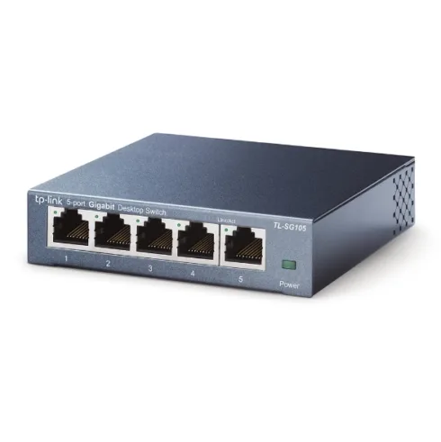 TP-LINK   Switch   TL-SG105   Unmanaged   Desktop   Gigabit Ethernet (copper) ports quantity 5   Power supply type External   24 month(s)