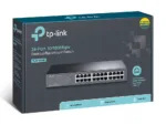 TP-LINK   Switch   TL-SF1024D   Unmanaged   Desktop/Rackmountable   10/100 Mbps (RJ-45) ports quantity 24   Power supply type External