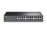 TP-LINK   Switch   TL-SF1024D   Unmanaged   Desktop/Rackmountable   10/100 Mbps (RJ-45) ports quantity 24   Power supply type External