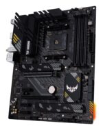 Mainboard ASUS AMD B550 SAM4 ATX Memory DDR4 Memory slots 4 1xPCI-Express 3.0 1x 1xPCI-Express 3.0 4x 1xPCI-Express 4.0 16x 2xM.2 1xHDMI 1xDisplayPort 2xAudio-In 3xAudio-Out 2xUSB 2.0 1xUSB type C 5xUSB 3.2 1xOptical S/PDIF 1xRJ45 TUFGAMB550-PLUSWIFIII