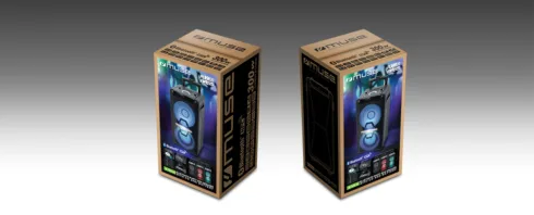 Muse   Party Box Speaker   M-1920DJ   300 W   Bluetooth   Black   Portable   Wireless connection