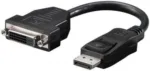 Goobay 69873 
DisplayPort/DVI-D adapter cable 1.2, nickel plated   Goobay   DP to DVI-D