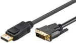 Goobay 51961 DisplayPort/DVI-D adapter cable 1.2, gold-plated, 2m   Goobay   DP to DVI-D