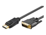 Goobay 51961 DisplayPort/DVI-D adapter cable 1.2, gold-plated, 2m   Goobay   DP to DVI-D