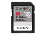 Sony   128 GB   SDXC   Flash memory class 10