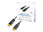 Logilink CHA0025 HDMI Cable, Active, M/M, 25m, black   Logilink   CHA0025 HDMI Cable, Active, M/M   HDMI to HDMI   25 m