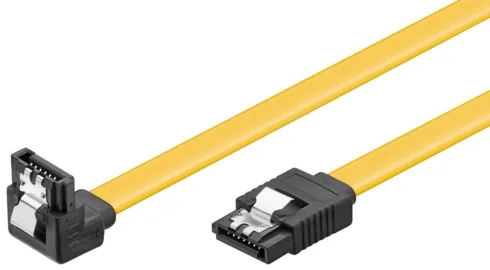 Goobay   PC data cable, 6 Gbps, 90° clip   95020