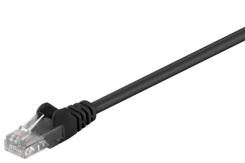 Goobay   CAT 5e patch cable, U/UTP   68647   Black
