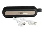 Gembird   Long-play Bluetooth speaker   SPK-BT-04   Black   2 x 5 W