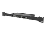 Mikrotik Wired Ethernet Router RB4011iGS+RM, Quad-core 1.4Ghz CPU, 1GB RAM, 512 MB, 1xSFP+, 1xSerial console port, PCB Temperature and Voltage Monitor, IP20, Cage and Desktop Case with Rack Ears, RouterOS L5   Enthernet Router   RB4011iGS+RM   No Wi-Fi   10/100/1000 Mbit/s   Ethernet LAN (RJ-45) ports 10   Mesh Support No   MU-MiMO No   No mobile broadband   Antenna type No antenna   12 month(s)