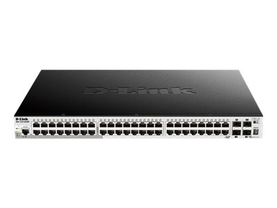 236902-dgs-1510-52xmp-e-790069434303-0.webp D-LINK DGS-1510-52XMP, Managed L2+ Gigabit Switch with 48 Ports 10/100/1000Base-T + 4 10GBase-X SFP+ ports D-Link