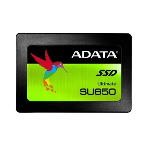 ADATA   Ultimate SU650   ASU650SS-240GT-R   240 GB   SSD form factor 2.5”   Solid-state drive interface SATA   Read speed 520 MB/s   Write speed 450 MB/s