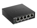D-Link   Switch   DGS-1005P   Unmanaged   Desktop   Gigabit Ethernet (copper) ports quantity 5   Power over Ethernet (PoE) ports quantity 4   Power supply type External