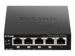 D-Link   Switch   DGS-1005P   Unmanaged   Desktop   Gigabit Ethernet (copper) ports quantity 5   Power over Ethernet (PoE) ports quantity 4   Power supply type External