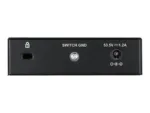 D-Link   Switch   DGS-1005P   Unmanaged   Desktop   Gigabit Ethernet (copper) ports quantity 5   Power over Ethernet (PoE) ports quantity 4   Power supply type External