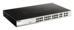 D-Link   Switch   DGS-1210-28MP   Web Management   Rack mountable   Gigabit Ethernet (copper) ports quantity 24   SFP ports quantity 4   PoE/Poe+ ports quantity 24   Power supply type External   Lifetime month(s)