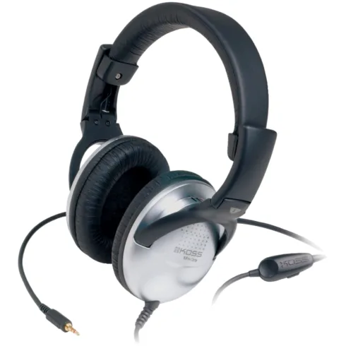 Koss   Headphones   UR29   Wired   On-Ear   Black/Silver   Noise canceling