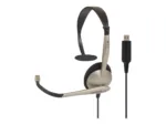 Koss   Headphones   CS95 USB   Wired   On-Ear   Microphone   Black/Gold
