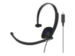 Koss   Headphones   CS195 USB   Wired   On-Ear   Microphone   Black