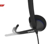 Koss   Headphones   CS200 USB   Wired   On-Ear   Microphone   Black