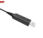 Koss   Headphones   CS200 USB   Wired   On-Ear   Microphone   Black