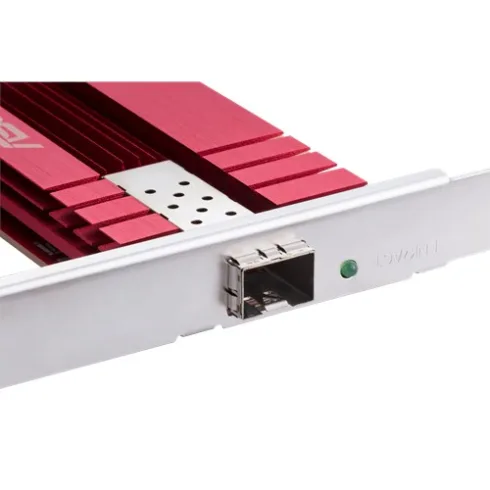 Asus   XG-C100F 10G PCIe Network Adapter; SFP+ port for Optical Fiber Transmission and DAC cable   10/100/1000/10000 Mbit/s