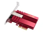 Asus   XG-C100F 10G PCIe Network Adapter; SFP+ port for Optical Fiber Transmission and DAC cable   10/100/1000/10000 Mbit/s
