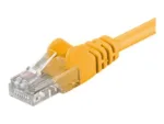 Goobay   CAT 5e patch cable, U/UTP   95556   Yellow RJ45 male (8P8C)   RJ45 male (8P8C)