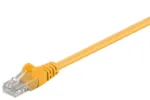Goobay   CAT 5e patch cable, U/UTP   68346   Yellow RJ45 male (8P8C)   RJ45 male (8P8C)