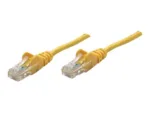 Goobay   CAT 5e patch cable, U/UTP   68346   Yellow RJ45 male (8P8C)   RJ45 male (8P8C)