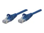 Goobay   CAT 5e patch cable, U/UTP   68345   Blue RJ45 male (8P8C)   RJ45 male (8P8C)