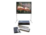 Elite Screens   QuickStand Projector Screen   Q200H1   Diagonal 200 ”   16:9   Viewable screen width (W) 442 cm