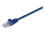 Goobay   68385   CAT 5e patch cable, U/UTP, blue, 7.5 m