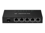 EdgeRouter   ER-X-SFP   No Wi-Fi   10/100/1000 Mbit/s   Ethernet LAN (RJ-45) ports 5   Mesh Support No   MU-MiMO No   No mobile broadband
