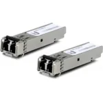Ubiquiti   UF-MM-1G   SFP   Multi-Mode Fiber   Dual LC   10/100/1000 Mbit/s   Wavelength 850 nm   Maximum transfer distance 550 m   0 to +70C
