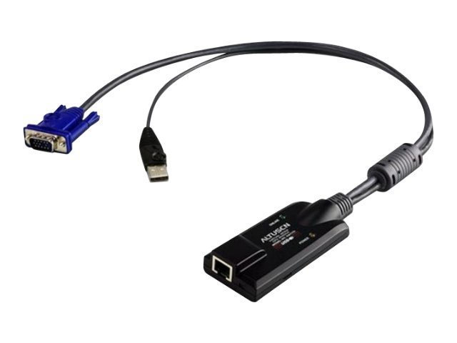 249103-ka7175-ax-4710423775732-0.webp Aten USB VGA Virtual Media KVM Adapter Aten Adapter USB VGA Virtual Media KVM Adapter 1 x RJ-45 Female,1 x USB Type A Male 1 x HDB-15 Male